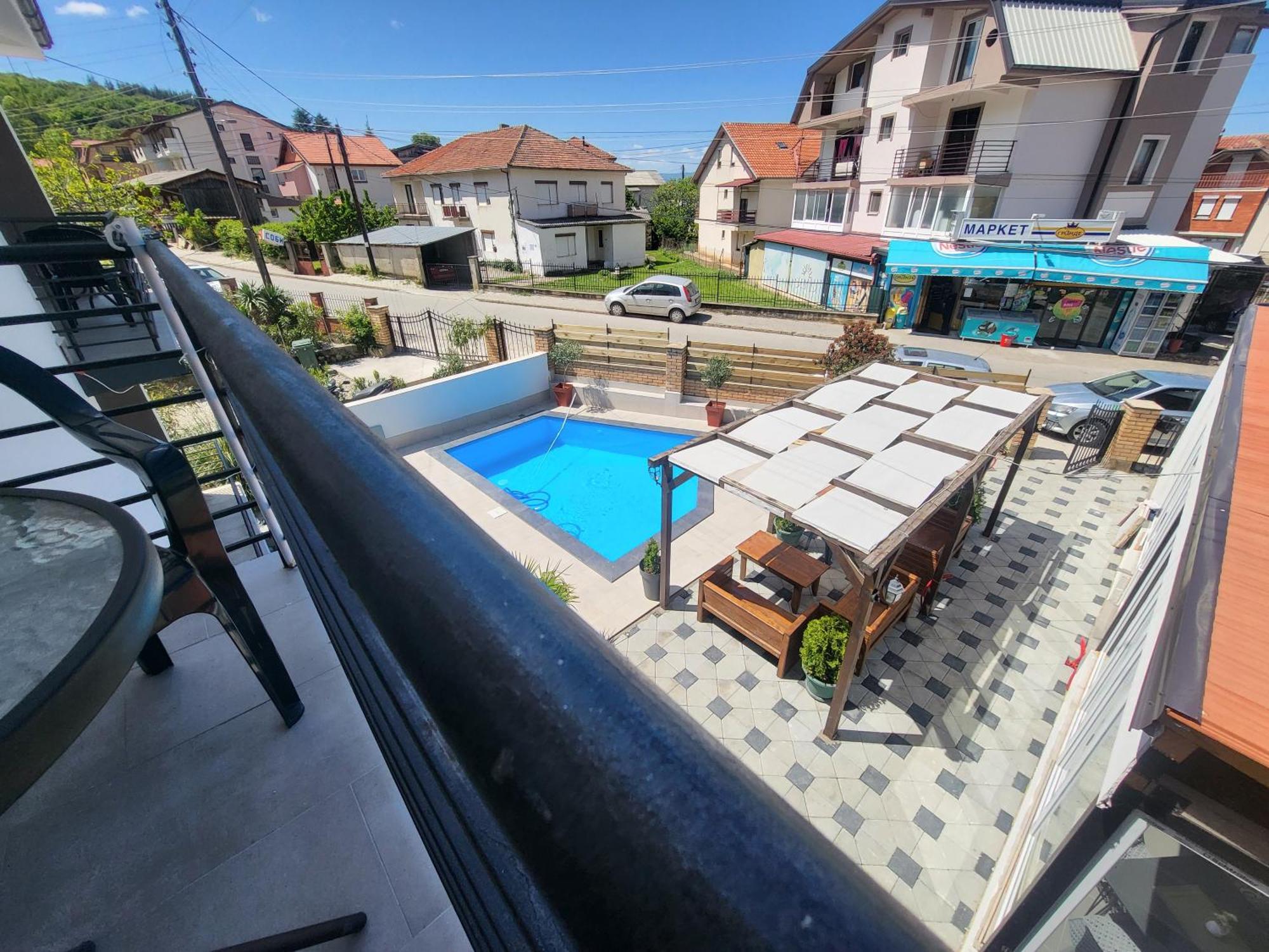 Villa Pegasus Pestani Ohrid Esterno foto