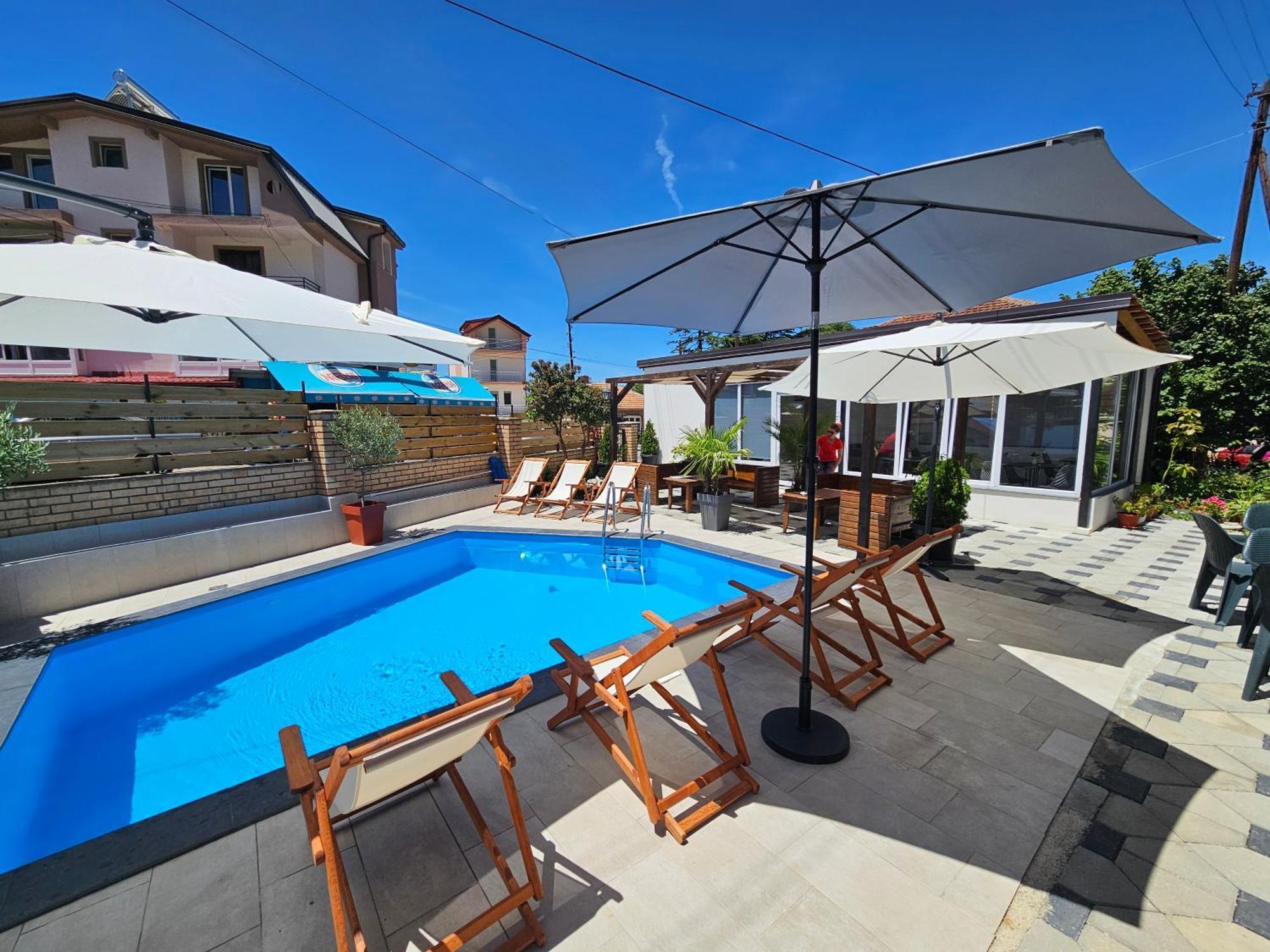Villa Pegasus Pestani Ohrid Esterno foto