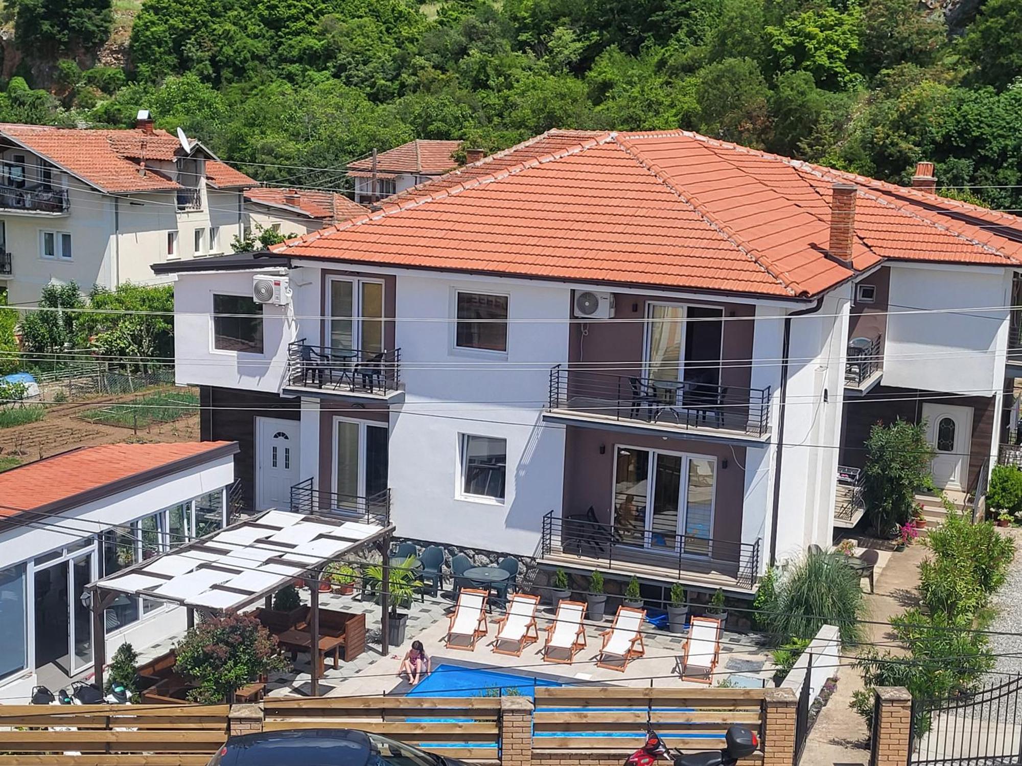 Villa Pegasus Pestani Ohrid Esterno foto