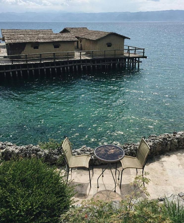 Villa Pegasus Pestani Ohrid Esterno foto